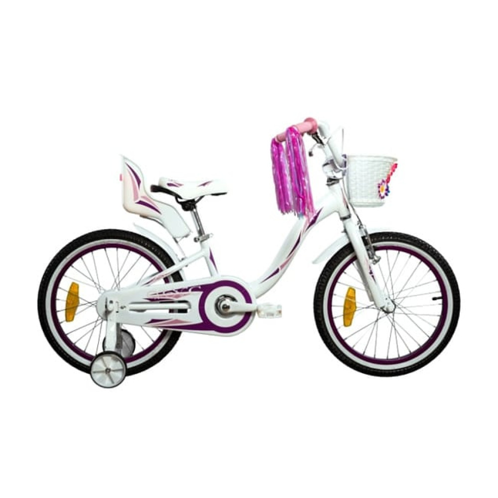 Велосипед VNC 18 Miss бело-розовый