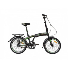 Велосипед VNV 20" Goodway, чорно-зелений, складаний