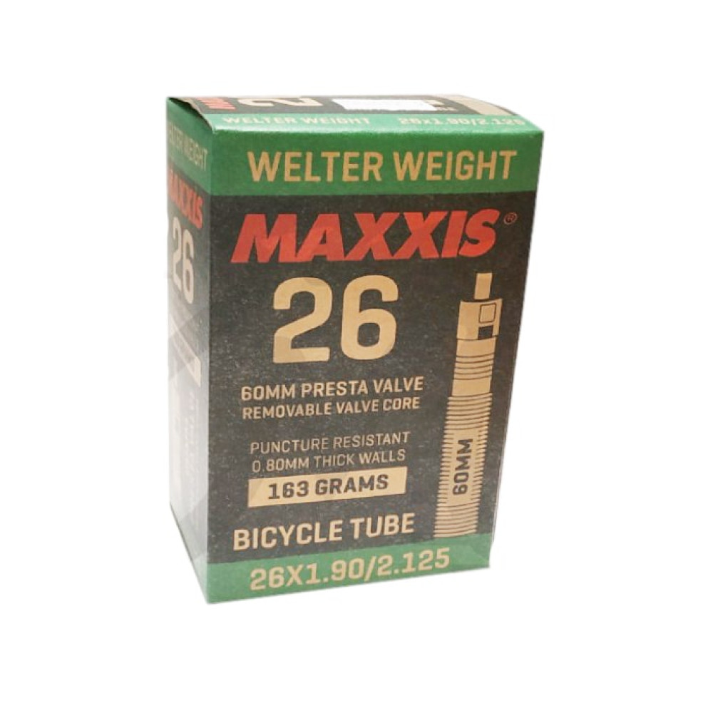 Камера Maxxis Welter Weight 26x1.90 / 2.125 FV L: 60мм (IB63464300) (4717784027128)