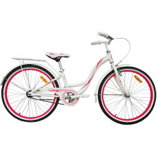 Велосипед VNC 24" Beverly AC бело-розовый