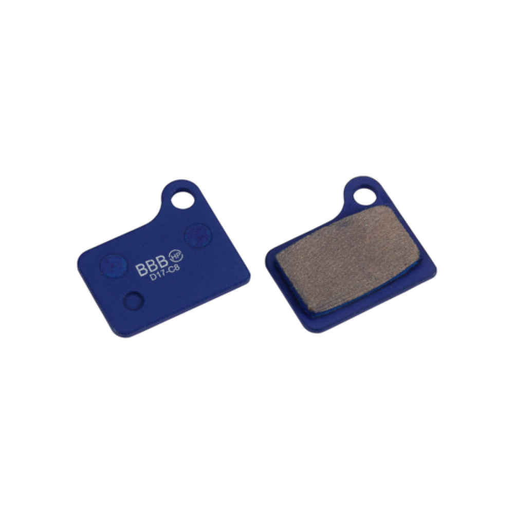 Колодки гальмiвнi дискові BBB BBS-51 для Shimano Deore M555, Nexave C901 hydraulic сині