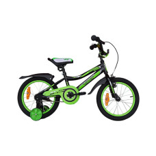 Велосипед VNC 16 Breeze чорний-зелений